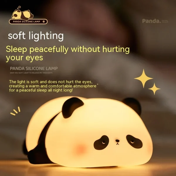 cute panda night light