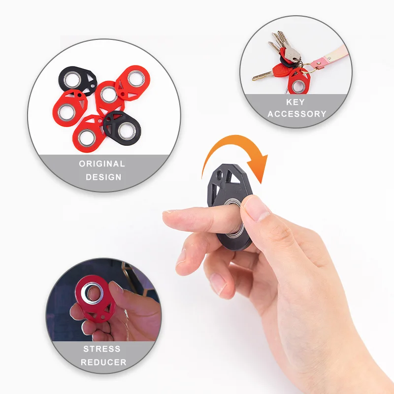 Fidget Spinner Keychain Toy | Fun, Functional & Reduces Stress