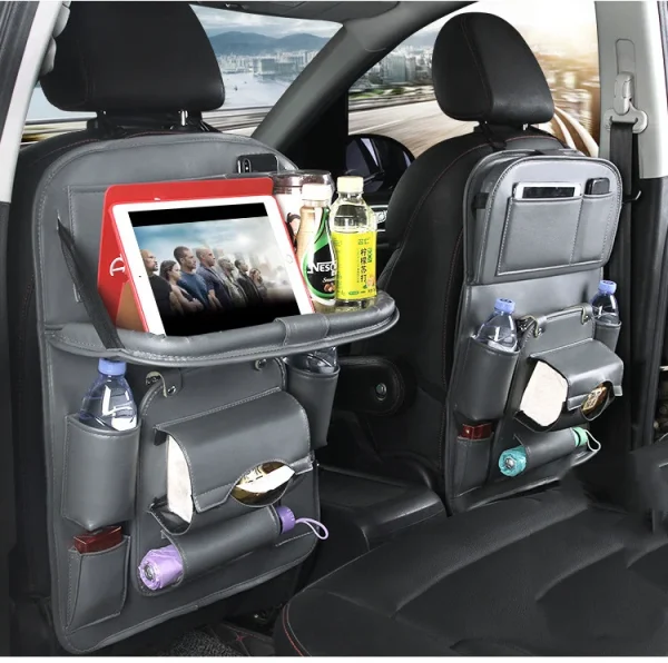 Grey Car Organizer