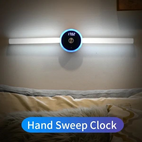 Smart LED Light with Clock, Timer & Motion Sensor