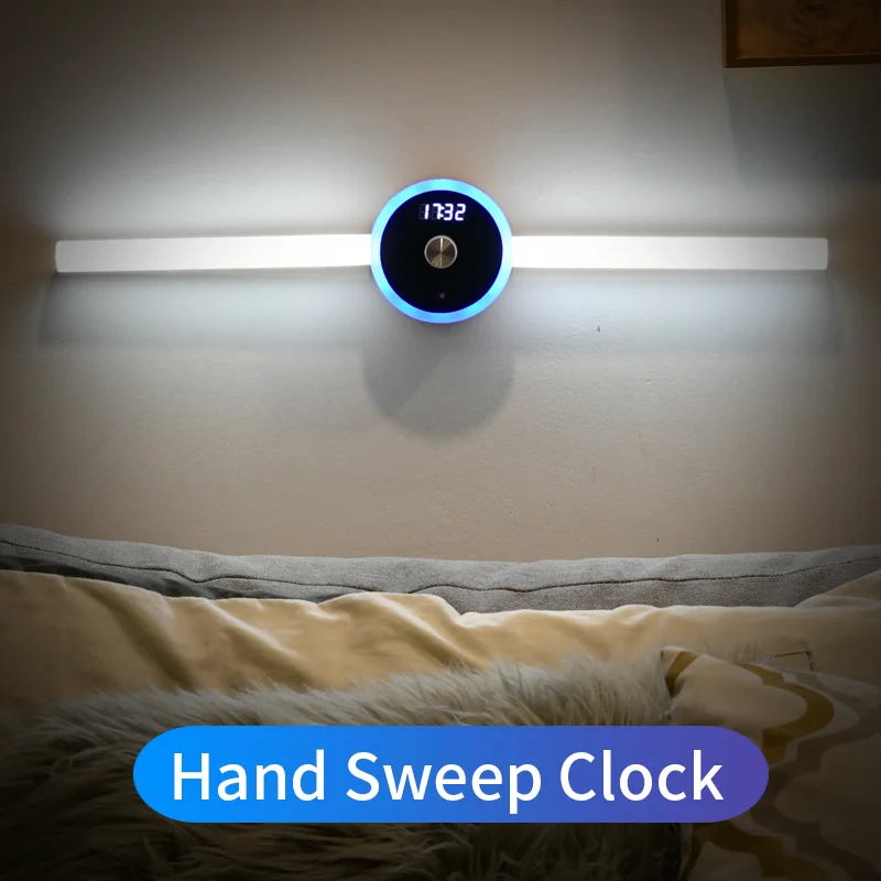 Smart LED Light with Clock, Timer & Motion Sensor